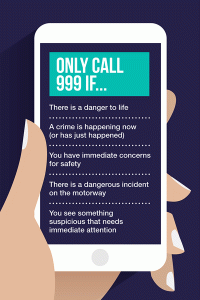 When to call 999